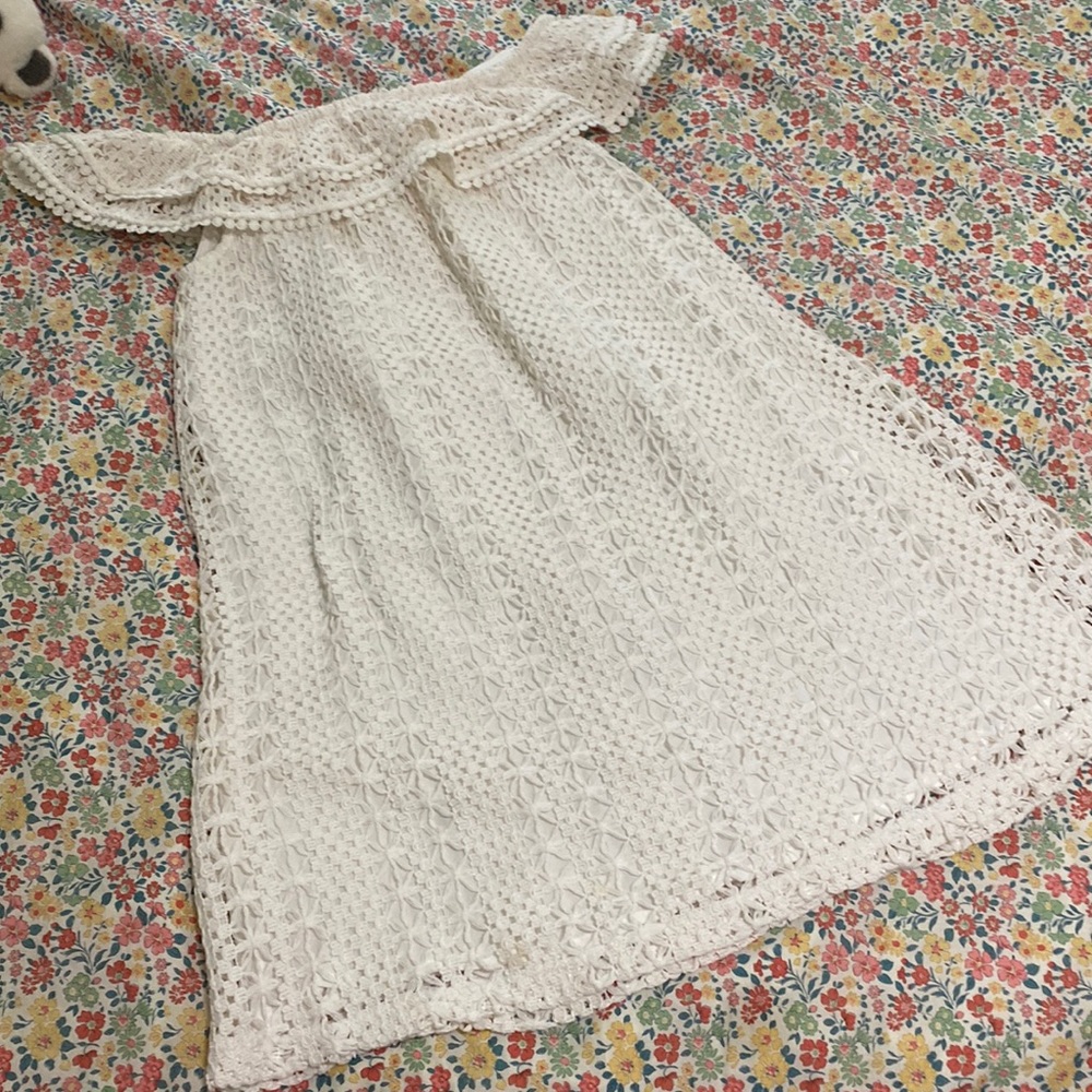 Sezane Crochet Dress